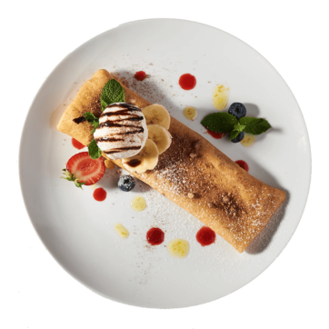 З бананом та шоколадом