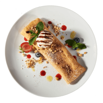 З Нутелою та горіхами