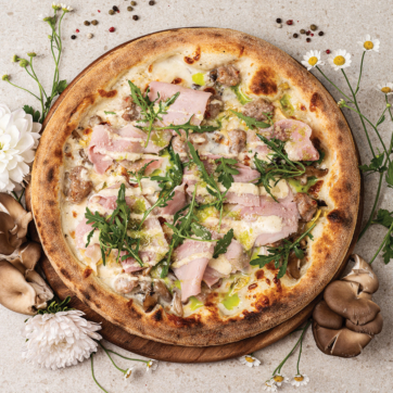 Піца Капрічіоза Bianco